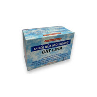 Muối rửa mũi xoang Cát Linh (Hộp 50 gói)