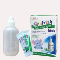 Muối rửa mũi xoang SinuFresh Kids Cát Linh cho bé từ 1 tuổi