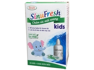 Muối rửa mũi xoang trẻ em SinuFresh Kids