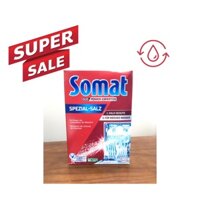 Muối Somat 1,2kg NK Đức cho máy rửa chén bát + Tặng que thử nước cứng