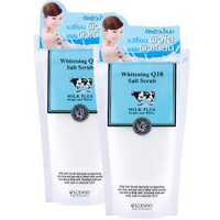 Muối Sữa Tắm Trắng Scentio Milk Plus Whitening Q10 Salt Scrub