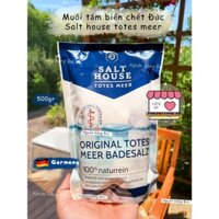 Muối tắm bồn - muối Biển chết Salthouse Totes Meer chuẩn Đức- Nguồn hàng Đức