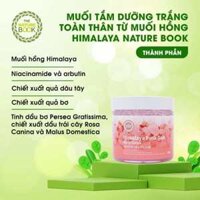 Muối tắm dưỡng trắng toàn thân từ muối hồng HIMALAYA PINK SALT BODY SCRUB