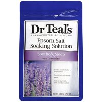 Muối tắm Epsom tinh dầu oải hương Dr Teals giúp giảm nhức mỏi, ngủ ngon 1.36kg