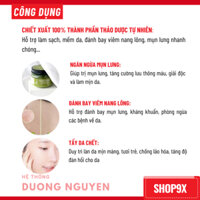 Muối Tắm Giảm Mụn Lưng - Giảm Viêm Nang Lông - Sạch Thâm Mông Và Thâm Vùng Kín Tinh Chất Muối Biển Tràm Trà 35GR I’m Na