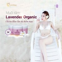 Muối tắm Lavender Organic Linh Nhâm