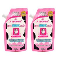 Muối Tắm Sữa Bò Tẩy Tế Bào Chết A Bonne Spa Milk Salt Thái Lan – 350g