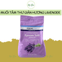 Muối tắm thư giãn hương hoa Lavender (Epsom salt) 1.36kg - Equaline