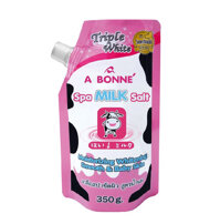 Muối Tắm Trắng Da Sữa Bò Spa Milk Salt A-Bonne’ Thái Lan 300gr