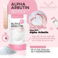 Muối Tẩy Tế Bào Chết Alpha Arbutin Salt Scrub 300g