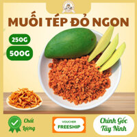 muối tép đỏ nguyên con loại 1, chính gốc tây ninh