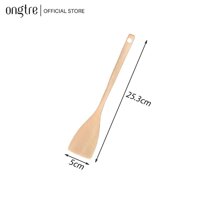 Muôi Thìa Vá ONGTRE Bằng Gỗ Nhãn cao cấp an toàn vệ sinh tuyệt đối - H06 25.5x5CM