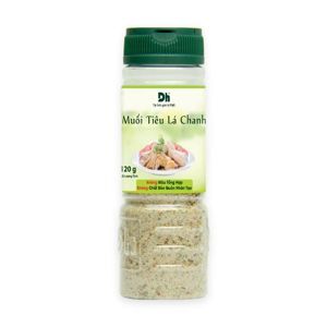 Muối tiêu chanh Dh Foods hũ 120g