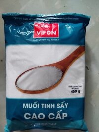 Muối tinh sấy cao cấp Vifon 450gr /túi vn