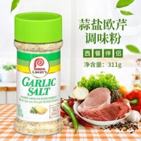 Muối tỏi American Lawry's với hạt mùi tây, bột gia vị 170g cho ẩm thực phương Tây