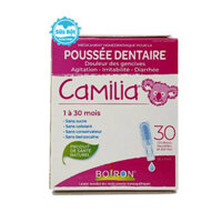 Muối uống Camilia Boiron giảm đau do mọc răng cho bé từ 1 tháng tuổi Canada 30 ống