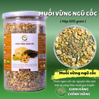 Muối vừng hạt ngũ cốc dinh dưỡng hũ 500g