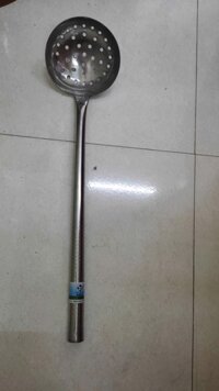 Muôi, xẻng công nghiệp INOX cỡ đại cán dài 51cm