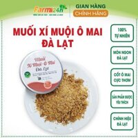 Muối xí muội (ô mai) Đà Lạt, dùng ăn kèm với các món trái cây chua như cóc, xoài, ổi, đặc biệt là làm dâu tây lắc