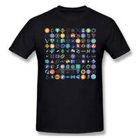 Muốn Crypto S 3D Trên Đen Thời Trang Áo Thun Thiết Kế Chainlink Đồng Xu Bitcoin Tiền Điện Tử Cotton Áo Sơ Mi Nam Áo Thun Tee Dạo Phố
