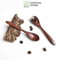 Muỗng Cà Phê Gỗ Trắc, Cẩm Tự Nhiên HAHANCO CTL770 Size Mini 13cm 01 Chiếc