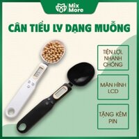 Muỗng cân điện tử 500gr/0,1g đa năng dùng cho nhà bếp, phòng thí nghiệm, làm bánh, pha chế đo chính xác tiện lợi Mixmore