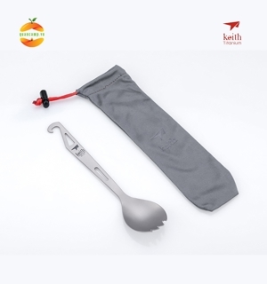 Muỗng đa năng Titanium Keith Ti5311