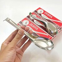 Muỗng Dài Inox ZEBRA Hộp 2 Cái - Hàng Nhập Khẩu Thái Lan