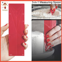 Muỗng Đo Bền Haloppe Muỗng Đo Cà Phê Muỗng Đo Gấp 3 Trong 1 Cho Thành Phần Chất Lỏng Dụng Cụ Nhà Bếp Cho Cà Phê Bộ 2 Đa Giác Thiết Kế