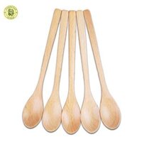 Muỗng Gỗ Cao Cấp - Muỗng Beech Búp Sen - Đồ Dùng Gỗ Nhà Bếp Chất Lượng Cao - 5 cái