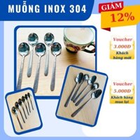 Muỗng inox 304 dày cao cấp dành cho phòng ăn gia đình, nhà hàng, khách sạn. Thìa inox 304 bền đẹp
