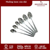 Muỗng inox cán dài