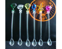 MUỖNG KHUẤY SINH TỐ ĐẦU VỎ ỐC