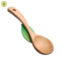 Muỗng Múc Canh Cỡ Nhỏ Mui Tròn Sâu - Vá Gỗ 06 18.5 x 6 cm - Đồ Gỗ Nhà Bếp Thương Hiệu Trường Sơn