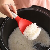Muỗng Múc Cơm / Xới Cơm Bằng silicone Và Thép Không Gỉ Chống Dính