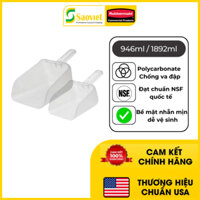 Muỗng múc Rubbermaid bằng nhựa tổng hợp siêu bền và chịu va đập chuyên xúc gạo, hạt - FG9F7500CLR