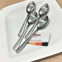muỗng [thìa] ăn cơm inox dày cao cấp, đuôi tròn, mài bóng cạnh [hiệu RH] dành cho phòng ăn gia đình, nhà hàng, khách sạn