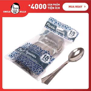 Muỗng tiệc ánh bạc 18 cái-OD0036