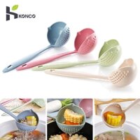 Muỗng / vá múc canh lúa mạch 2in1 có lỗ thoát nước / pktn sale