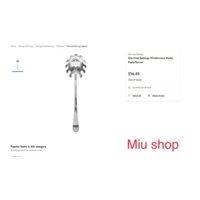 Muỗng / Vá múc mì múc lẫu inox 304 hàng VNXK xuất Châu Âu