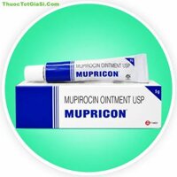 MUPRICON Mupirocin Ointment USP 5g – Thuốc Mỡ Kháng Sinh Bôi Da Hỗ Trợ Điều Trị Nhiễm Khuẩn Ngoài Da