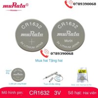 Murata CR1632/CR1620/CR1616 Pin Điện Tử Pin 3V Thiết Bị Điều Khiển Từ Xa Ô Tô Bo Mạch Chủ