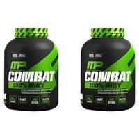 Muscle Farm Combat Ultra Whey Protein Powder Drink Mix Protein Supplement Cookies & Cream, 2269g, 2 Packs