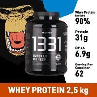 Muscle Kingkong 1331, Bột cô lập Whey Protein, 5,51 lb (2,5 kg), Dinh dưỡng thể thao