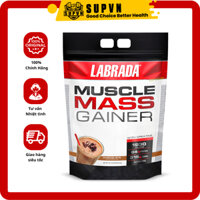 Muscle Mass Gainer 12Lbs Labrada - Sữa tăng cân dành cho người gầy Chính hãng giá tốt