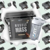 Muscle Mass Sữa Tăng Cân Tăng Cơ AFIT hộp 1KG + Tặng Kèm Bình Lắc