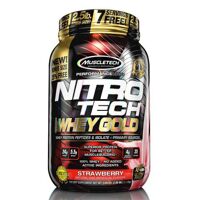 MuscleTech NITRO-TECH 100% Whey Gold, 2.5Lbs (34 Servings)
