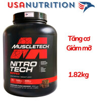 Muscletech NitroTech Ripped : Bổ sung đạm tăng cơ giảm mỡ 4lbs 1.82kg