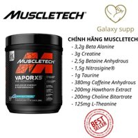 MUSCLETECH VAPOR X5 Pre-Workout Tăng Sức Mạnh Cực Đỉnh