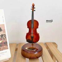 Music box Retro Violin 9x9x21